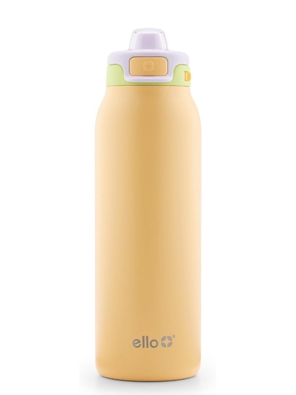 Ello Pop & Fill Stainless Steel Water Bottle | 32oz | Sunset Meadow | NWT